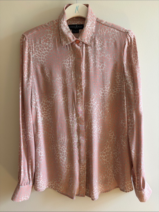 Guess by Marciano Tops - Guess by Marciano size S peach and grey blouse